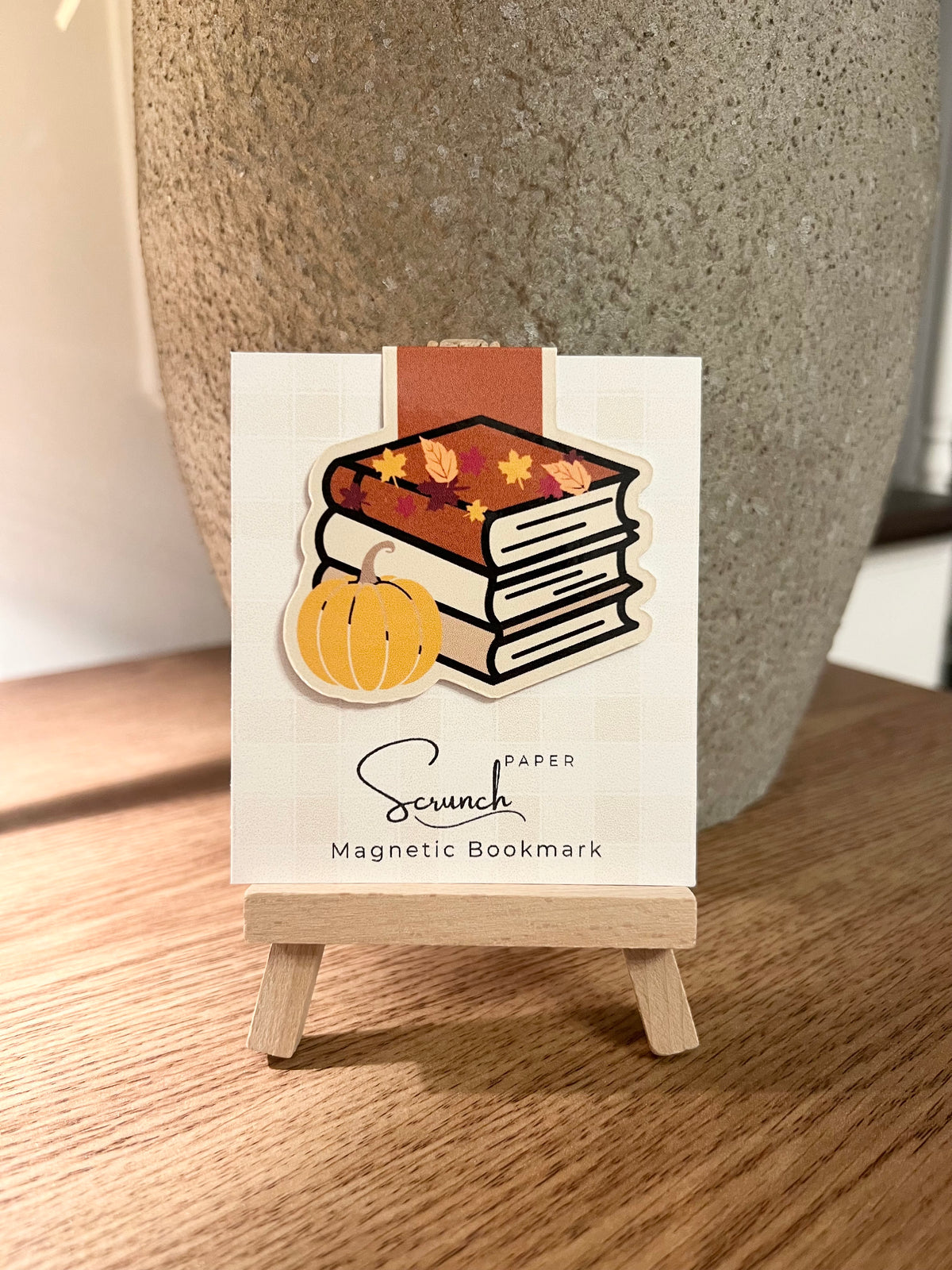 Falling for Books Magnetic Bookmark