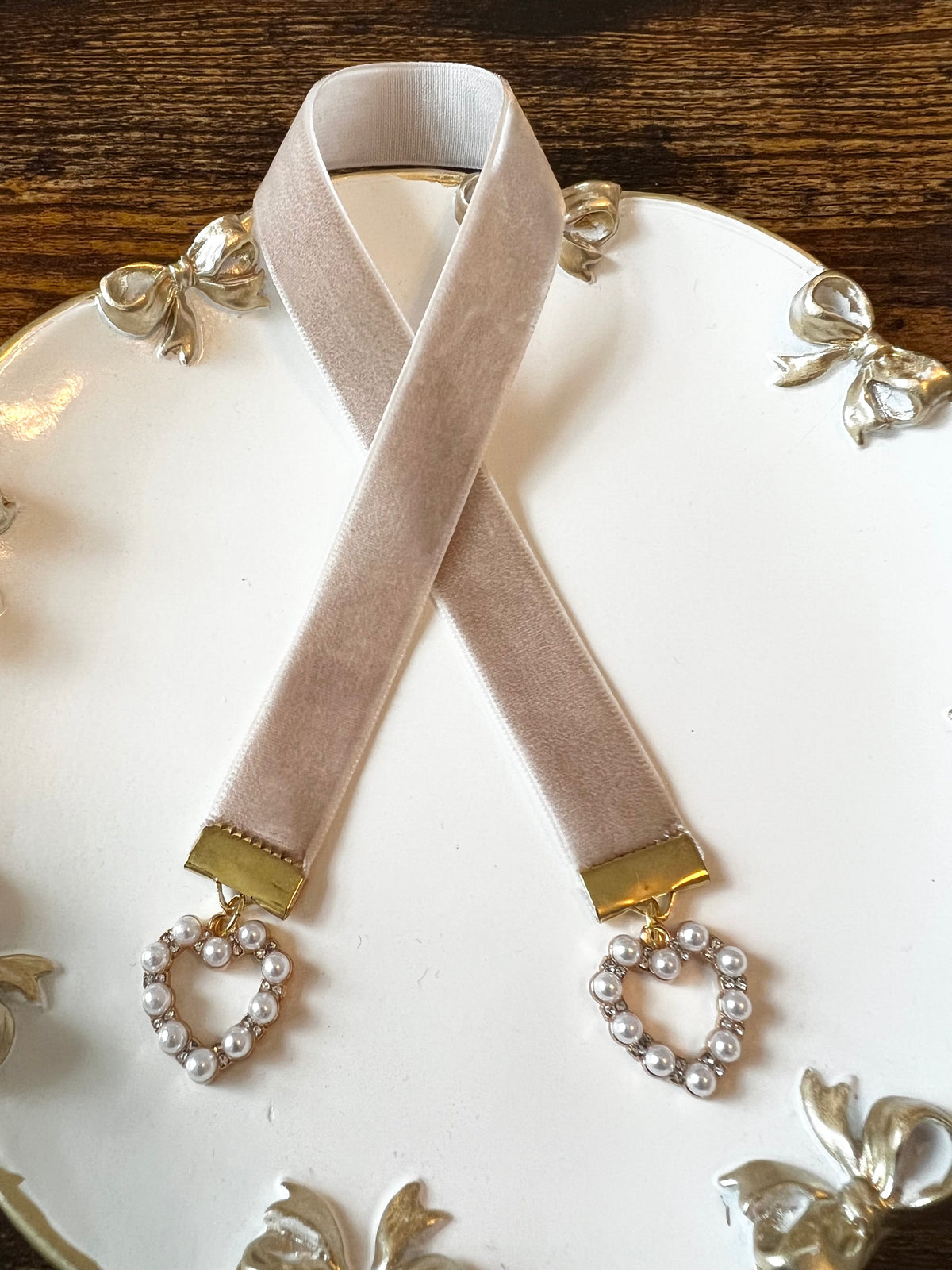 Two of Hearts Ribbon Bookmark