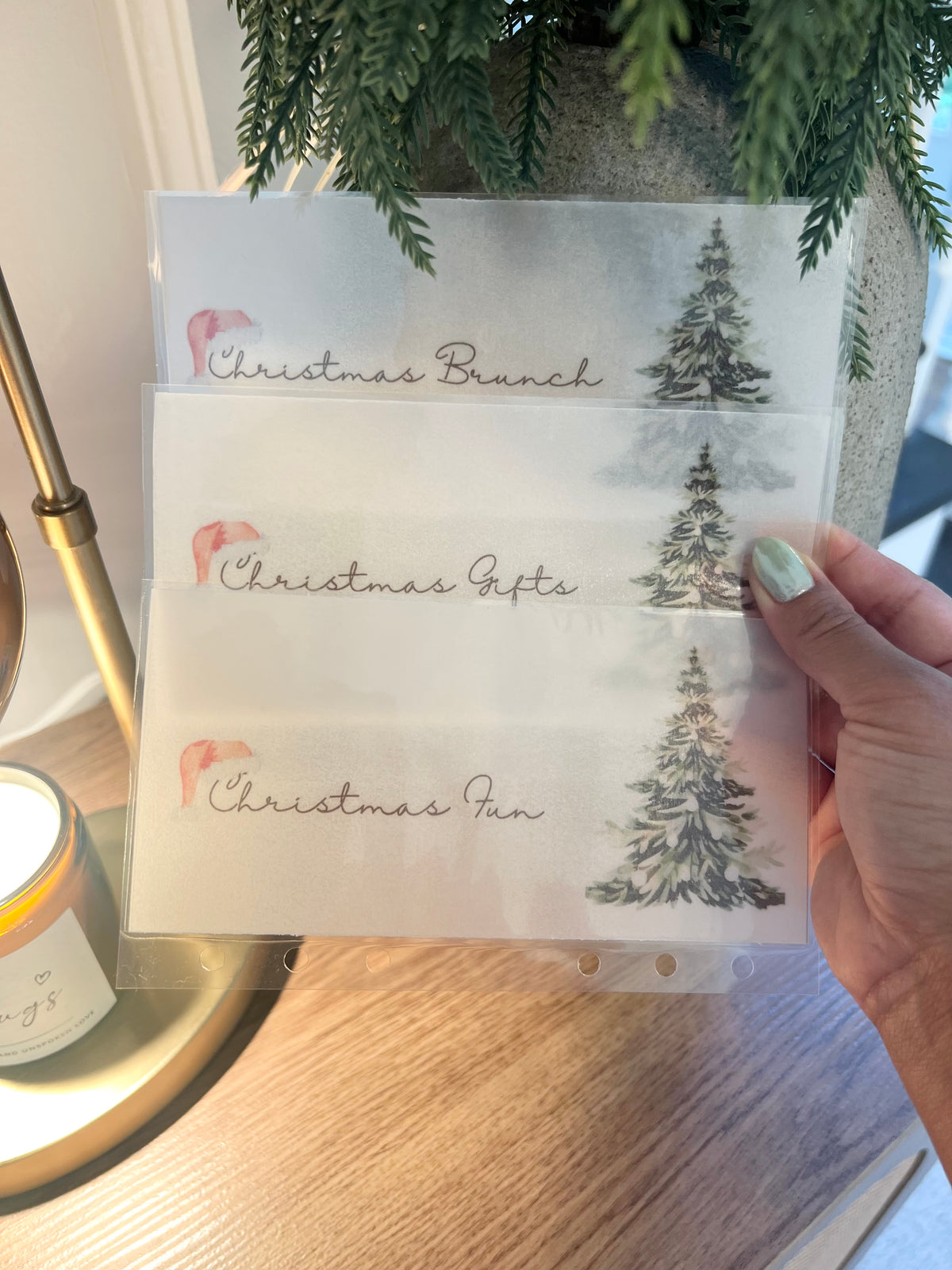 Ho Ho Ho and Grow Cash Envelopes (Set of 3)
