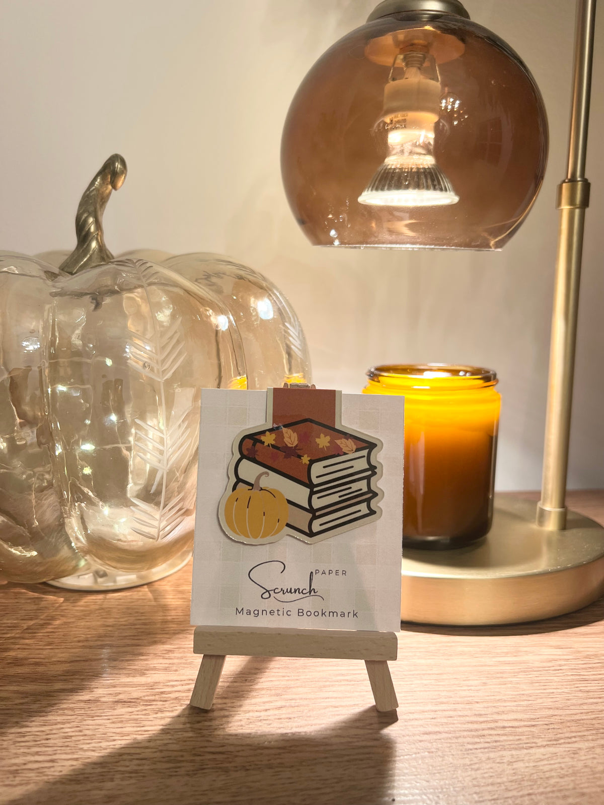 Falling for Books Magnetic Bookmark