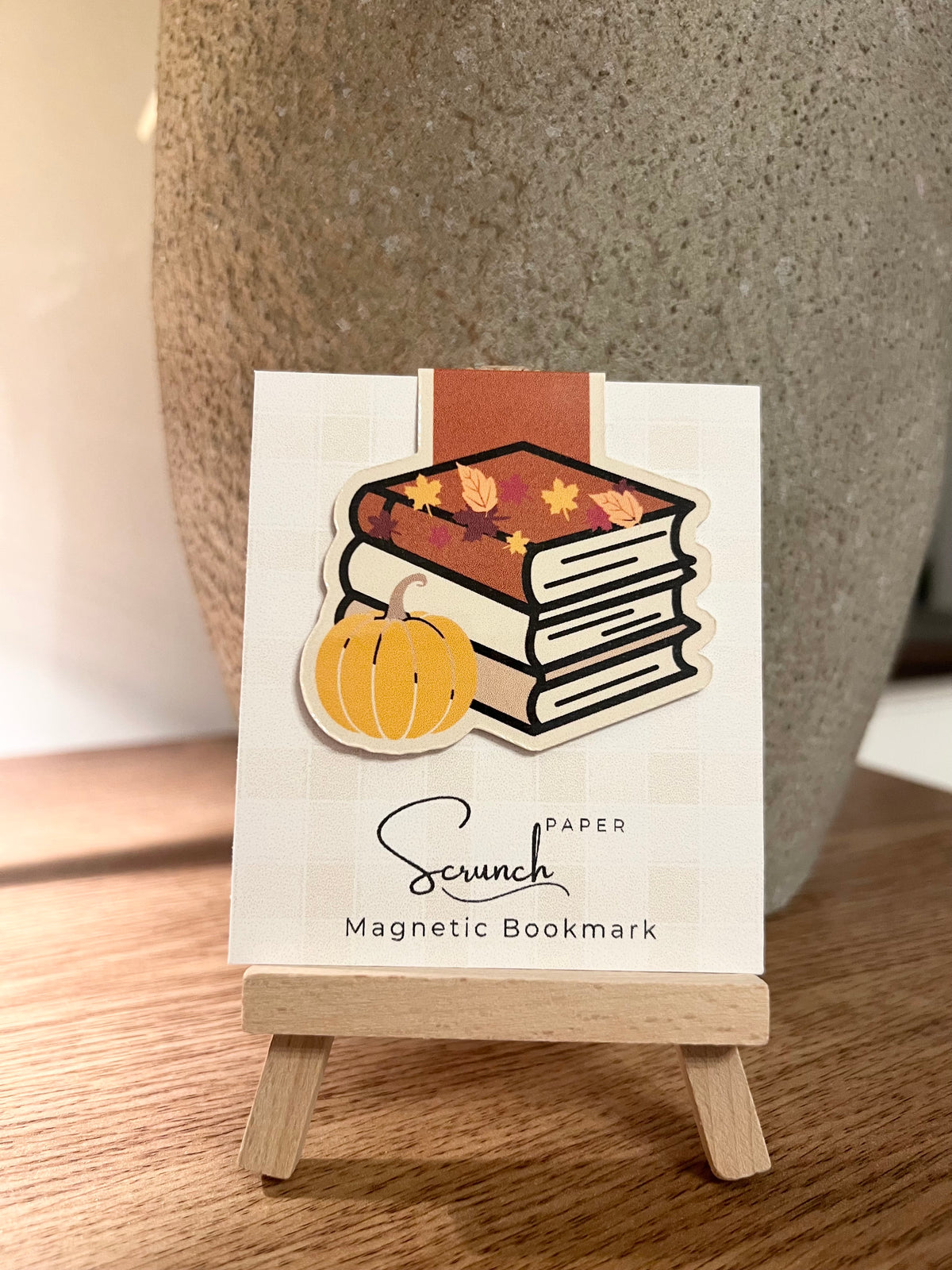 Falling for Books Magnetic Bookmark