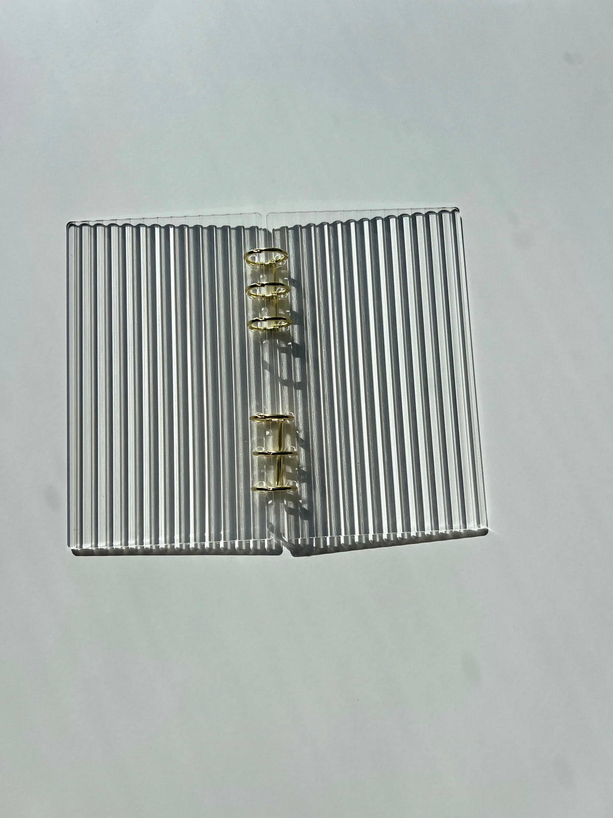 Personal Size Classic Acrylic Binder  Stripe