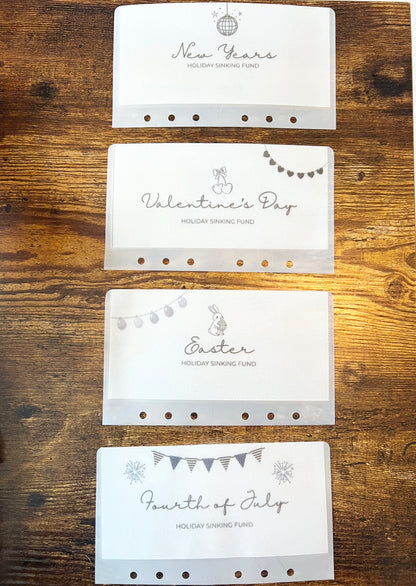 Holiday Cash Envelope Bundle (Set of 7)