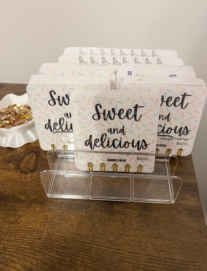 Sweet and Delicious Mini Savings Book