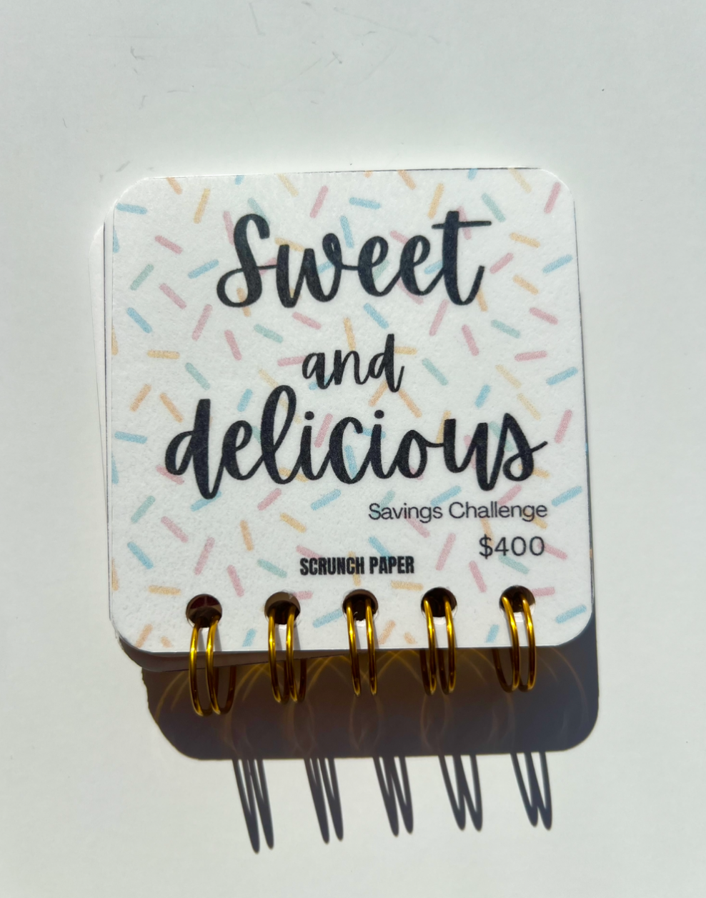 Sweet and Delicious Mini Savings Book