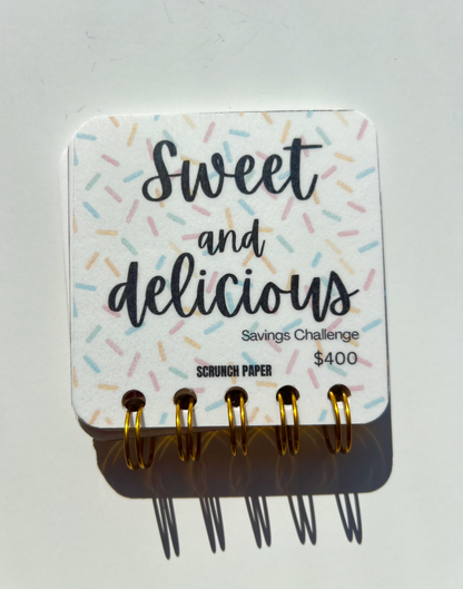 Sweet and Delicious Mini Savings Book