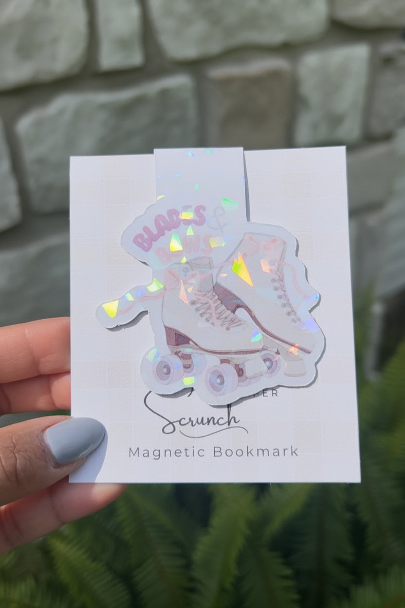 Blades and Bows Holographic Magnetic Bookmark
