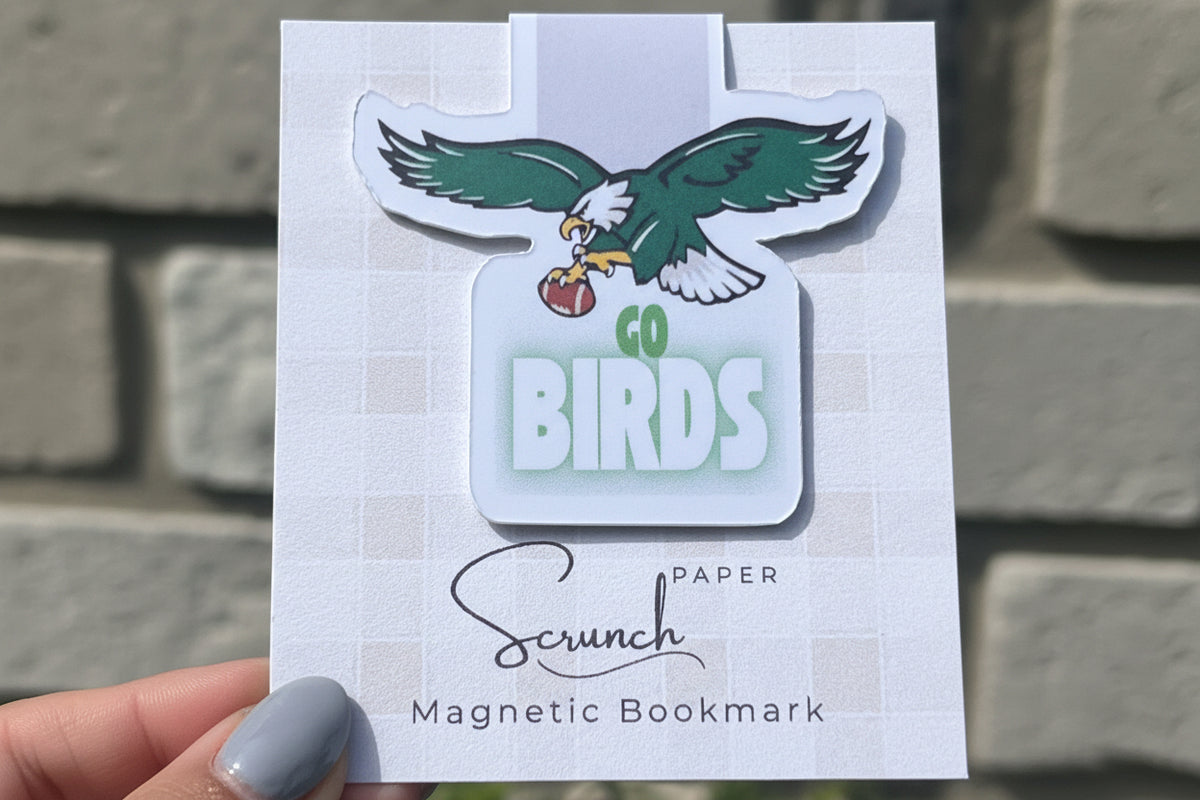 Eagles Go Birds Highlights Magnetic Bookmark
