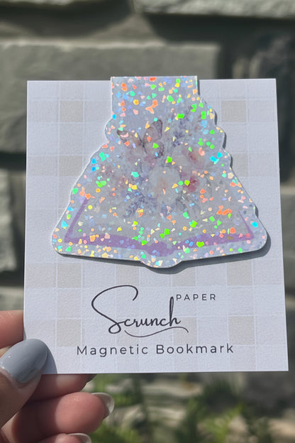 Book of Flowers Holographic Magnetic Bookmark